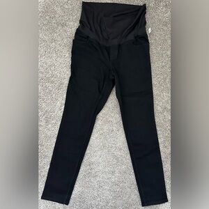 Old Navy Skinny Full Panel Maternity Jeans Black Size 10
